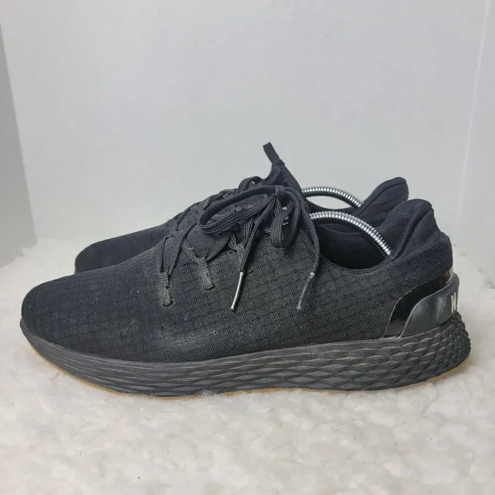 Nobull Ripstop Unisex Shoes Size  M 11 W 12  Runner Black Gum Running Shoes